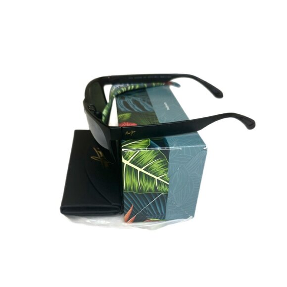 Maui Jim Red Sands MJ0432S-001 Matte Black Sunglasses Neutral Grey Polarized - Picture 5 of 8